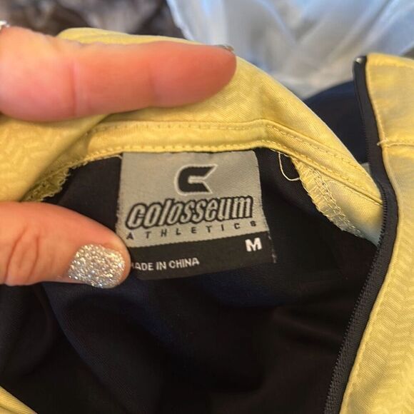 Pittsburgh Panthers Football Colosseum Athletics  Pullover Quarter Zip size M - Picture 6 of 7